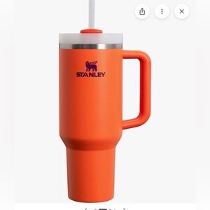 Stanley Quencher H2.0 Orange Tumbler with Handle BNWT